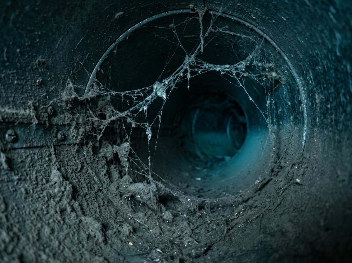 Removes dust buildup β professional air duct cleaning result